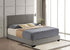 Ireland III Eastern King/Queen Bed (Panel), Beige PU